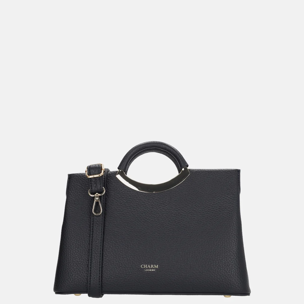 Charm London handtas beugel blauw